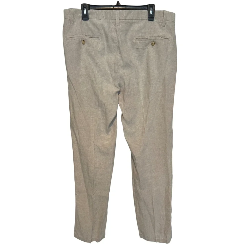 Joseph Abboud 36x32 Linen Blend Dress Pants Beach Preppy Summer Resort Old Money - Picture 2 of 13